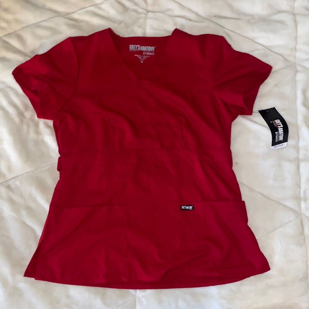 Greys Anatomy Scrub Top